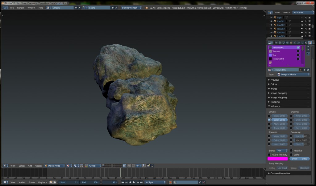 HighQuality LowRes Rock preview image 6